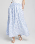Floral Jacquard Maxi Skirt - US 2087