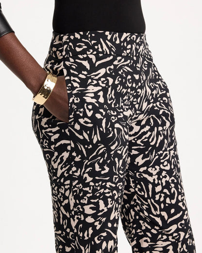 Floral Brigitte™ Straight Crop Pants - US 3664