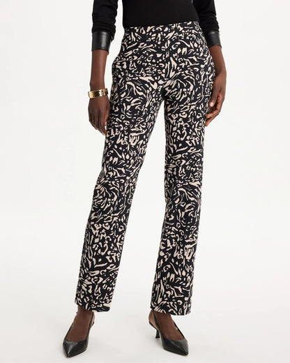 Floral Brigitte™ Straight Crop Pants - US 3664