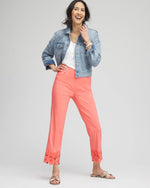 Brigitte™ Cutout Pull-On Cropped Pants - US 1262