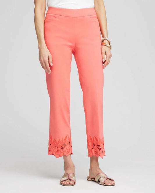 Brigitte™ Cutout Pull-On Cropped Pants - US 1262