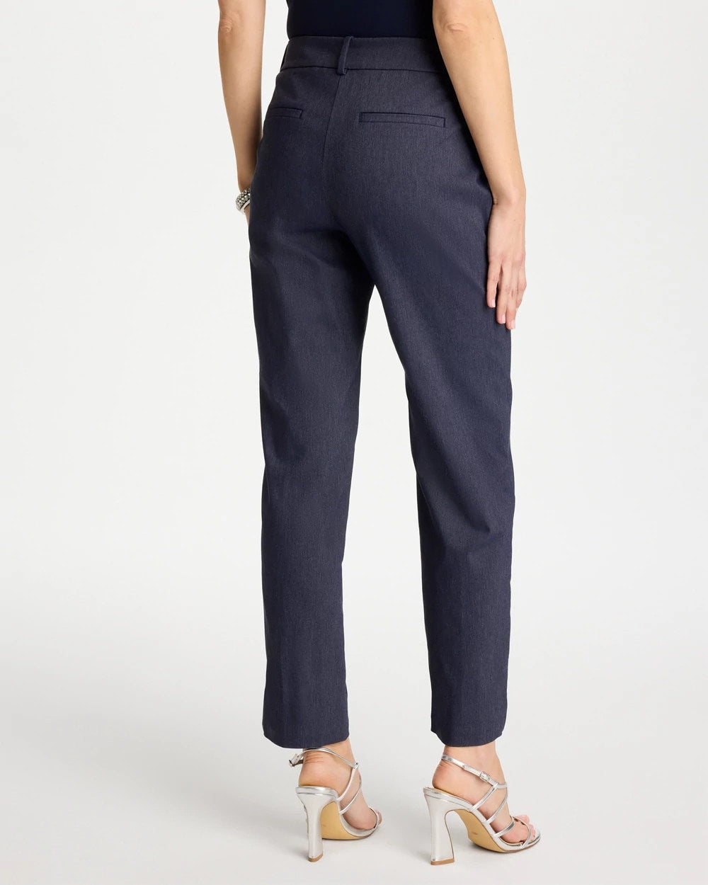 Emme Fly Front Straight Ankle Pants - US 2794