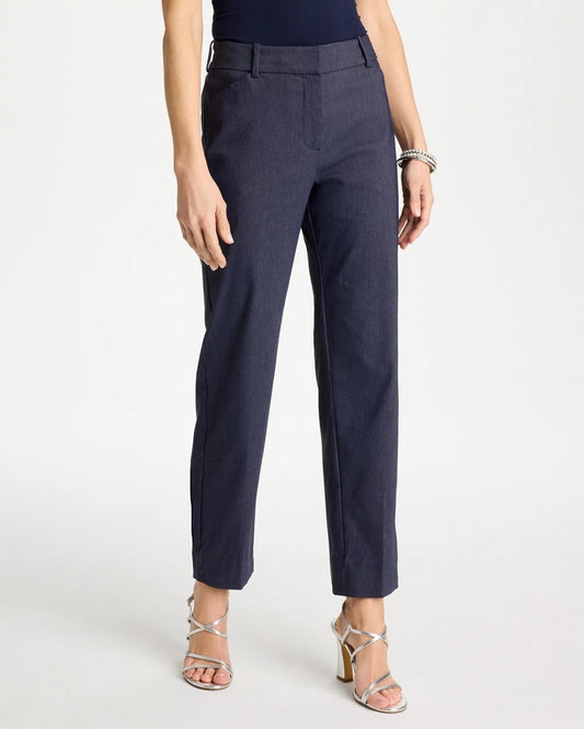 Emme Fly Front Straight Ankle Pants - US 6610