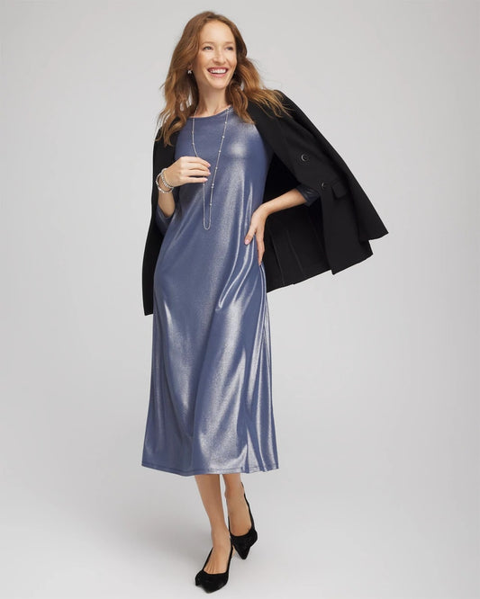 Foiled Jersey Knit Maxi Dress - US 1833