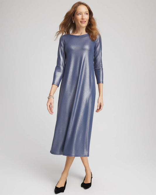 Foiled Jersey Knit Maxi Dress - US 1833