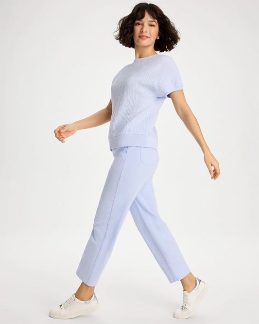 Zenergy® French Terry Cropped Pants - US 8834