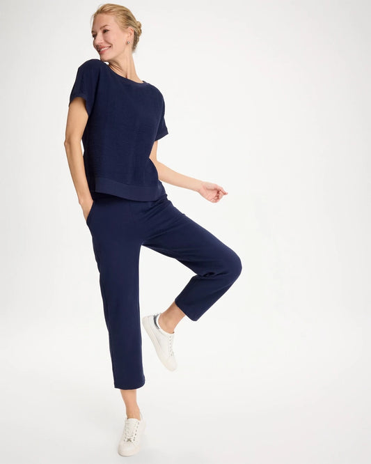 Zenergy® French Terry Cropped Pants - US 9051