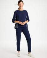 Zenergy® French Terry Pull-On Ankle Pants - US 4542