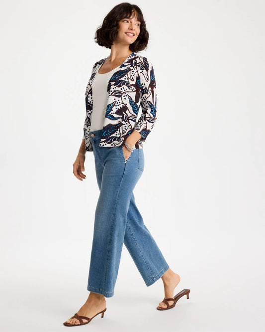 Printed Summer Romance Cardigan - US 5190