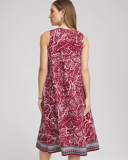 Zenergy® UPF Printed Midi Sports Dress - US 2556