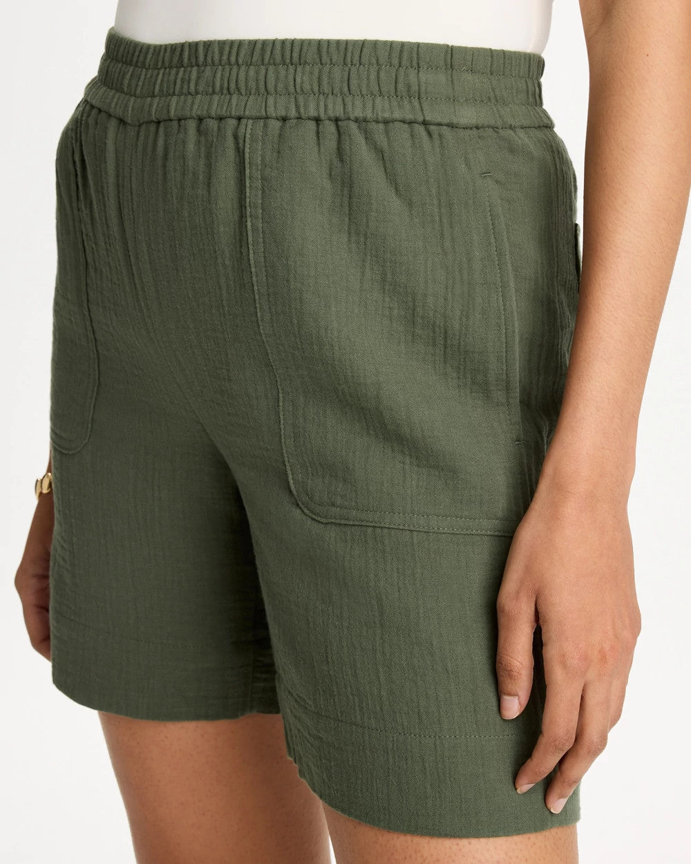 Gauze Cotton Shorts - US 8781