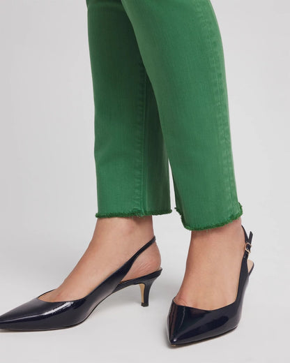Girlfriend Fray Hem Ankle Jeans - US 8708