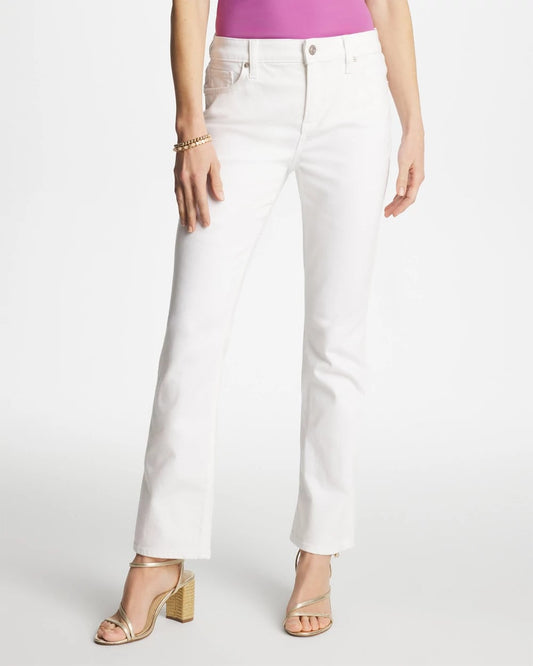 Cropped Girlfriend Kick Flare Jeans - US 0414