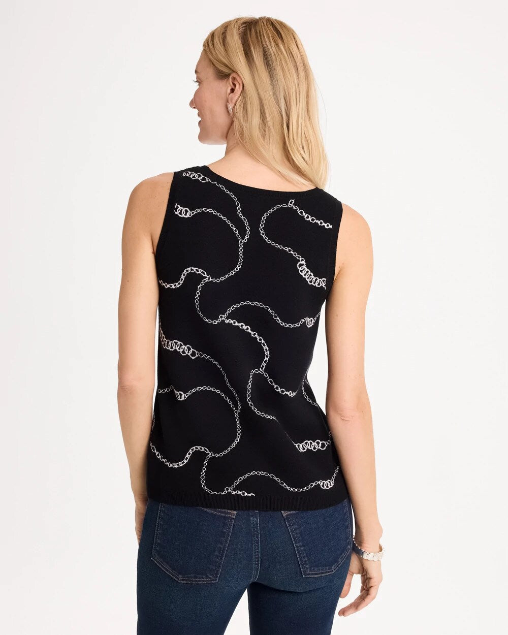 Ella Gilded Scoopneck Tank - US 7761