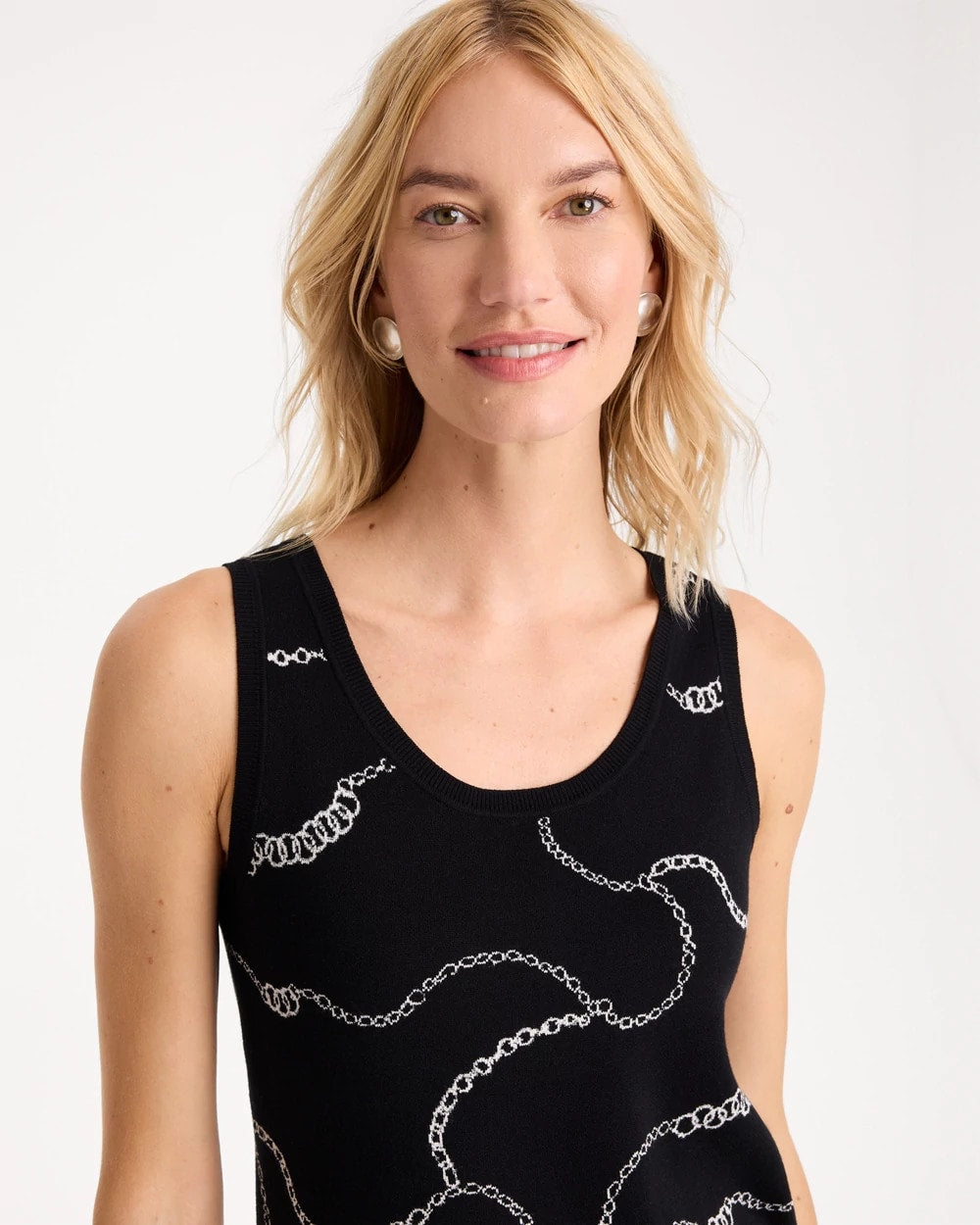 Ella Gilded Scoopneck Tank - US 7761