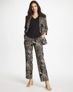 Ginkgo Crepe Tapered Ankle Pants - US 6618
