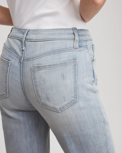 Girlfriend Slim Cropped Jeans - US 8603