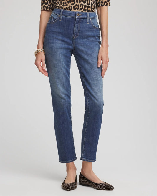 Girlfriend Slim Cropped Jeans - US 2351