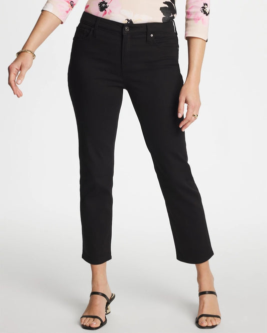 Girlfriend Slim Cropped Jeans - US 0654