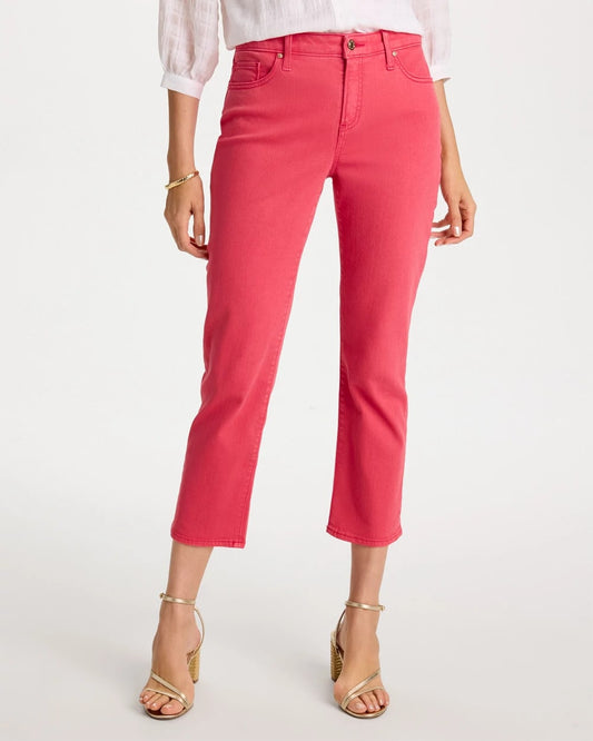 Girlfriend Roll Cuff Crop Jeans - US 8977