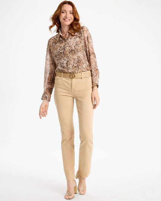 Girlfriend Slim Full-Length Jeans - US 3078