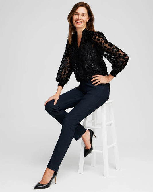 Girlfriend Slim Full-Length Jeans - US 1854