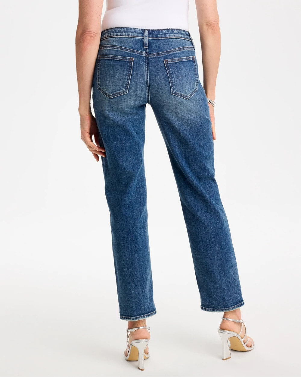 Girlfriend Straight Ankle Jeans - US 9701