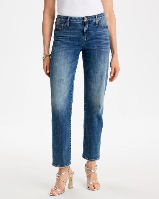 Girlfriend Straight Ankle Jeans - US 9730