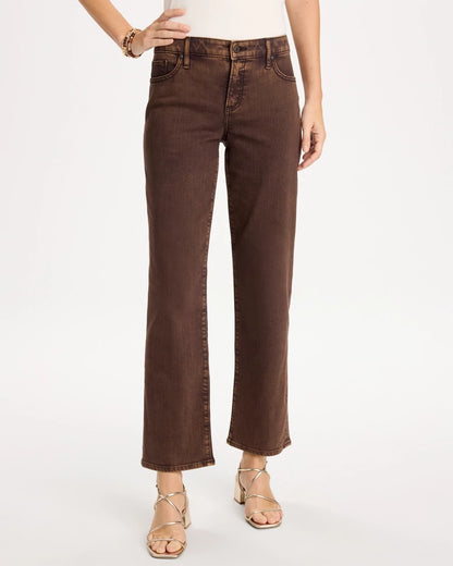 Girlfriend Straight Ankle Jeans - US 3994