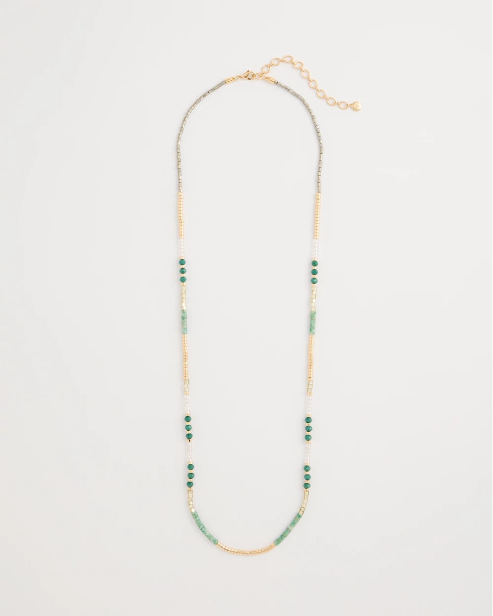 Beaded Long Necklace - US 2163