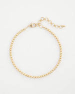 Golden Beaded Necklace - US 4621
