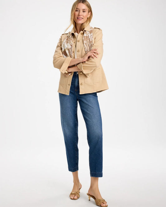 Vintage Chic High-Rise Barrel Jeans - US 9130
