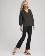 Lightweight Juliet Flared Ankle Pants - US 6454