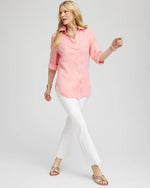 Lightweight Juliet Flared Ankle Pants - US 7550