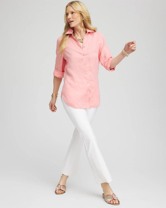 Lightweight Juliet Flared Ankle Pants - US 7550
