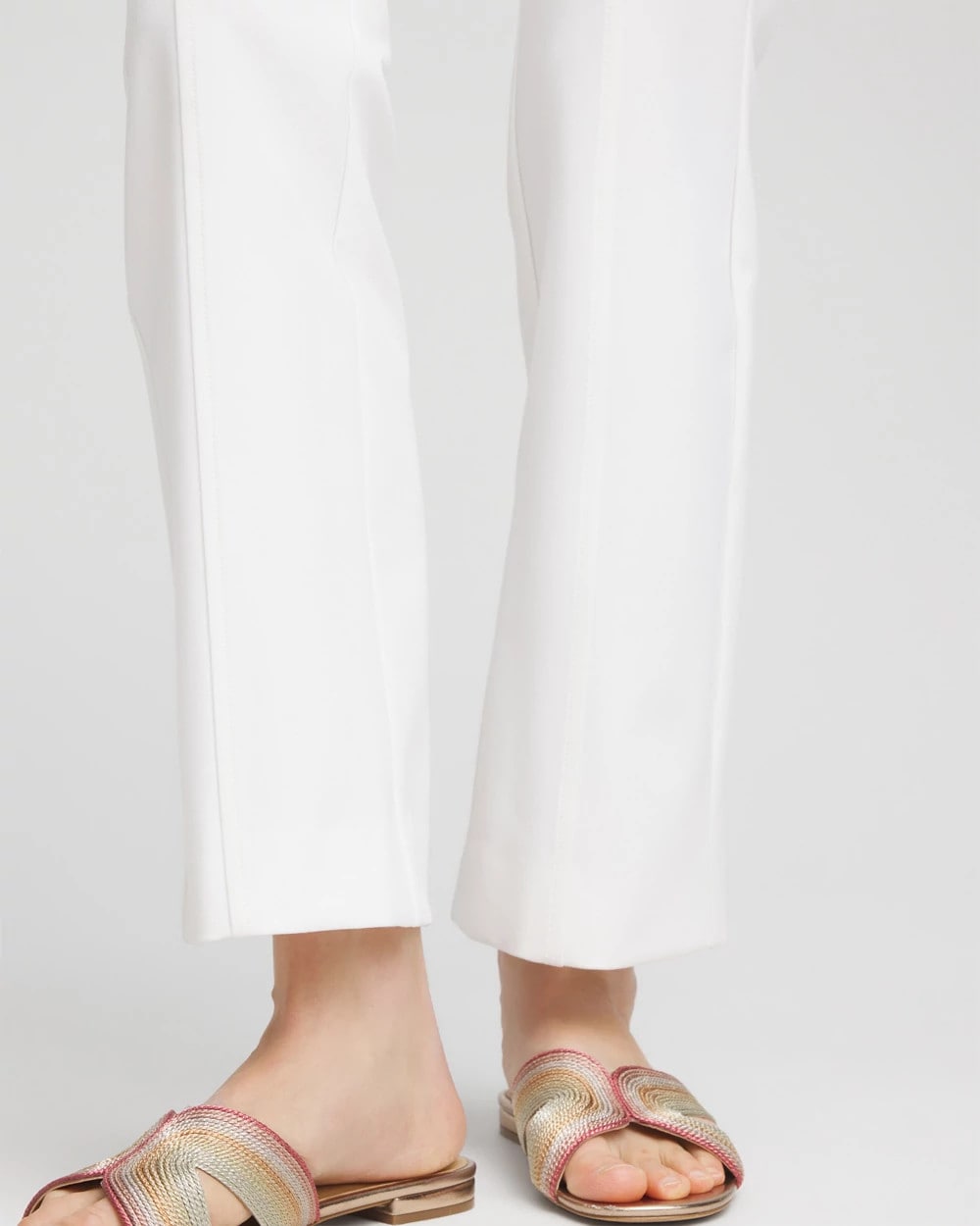 Lightweight Juliet Flared Ankle Pants - US 7550