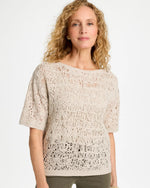 Cotton-Blend Dolman Pullover Sweater - US 3857