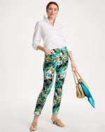Printed Brigitte™ Slim Pull-On Ankle Pants - US 9283