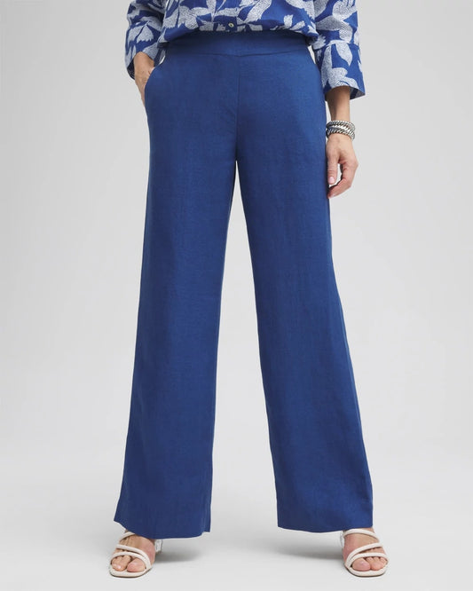 Linen Trouser Flare Pants - US 9831