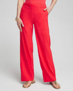 Linen Stretch Relaxed Pants - US 5595