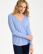 Ella V-Neck Pullover Sweater - US 0895
