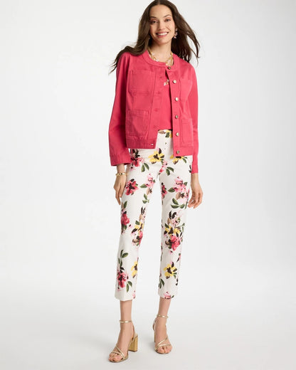 Brigitte™ Slim Mari Bloom Crop - US 9170