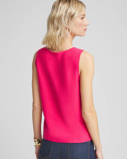 Cutout Sweater Tank - US 4855