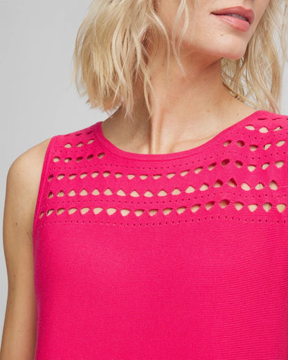 Cutout Sweater Tank - US 4855