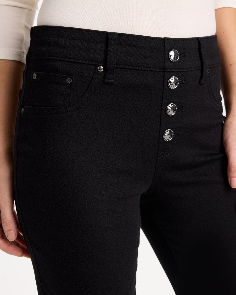 Pull-On Slim Ankle Jeggings - US 9933