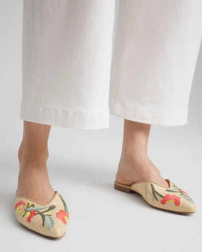 Gabby Raffia Mule - US 1051