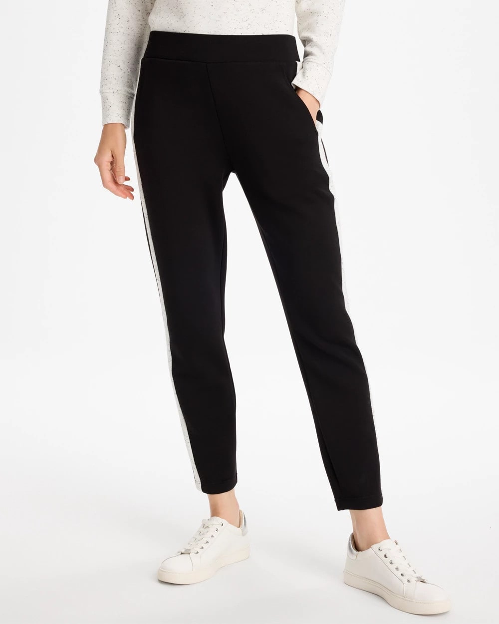 Zenergy® Soft Flecked Tapered Ankle Pants - US 6435