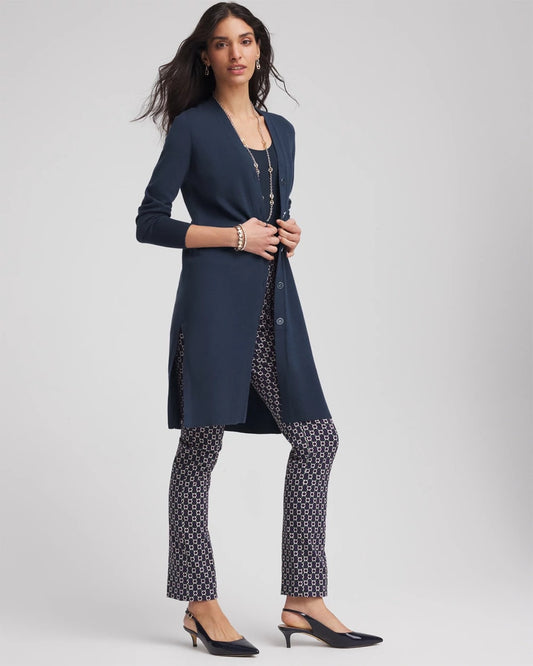 Novelty Duster Button Cardigan - US 2916