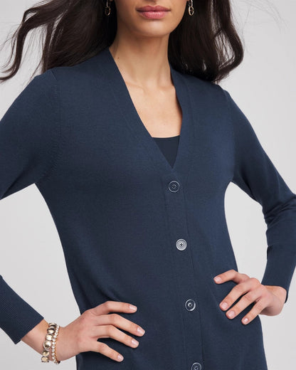 Novelty Duster Button Cardigan - US 2916