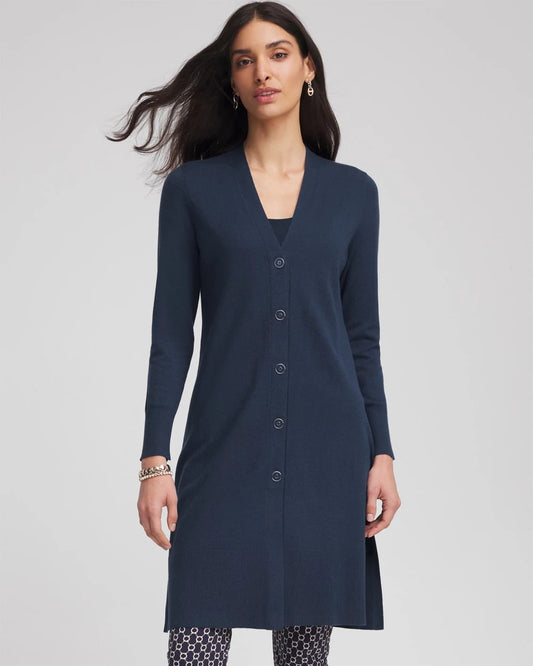 Novelty Duster Button Cardigan - US 2916